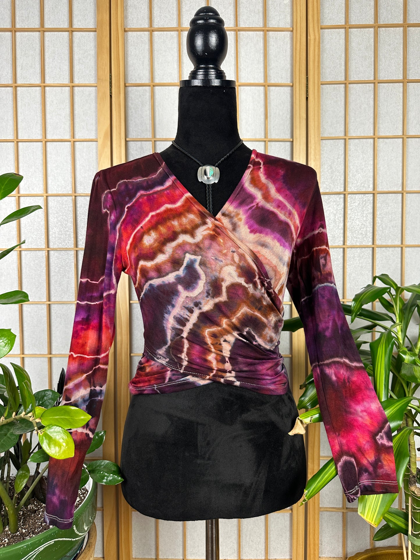 Surplice Crop - MEDIUM