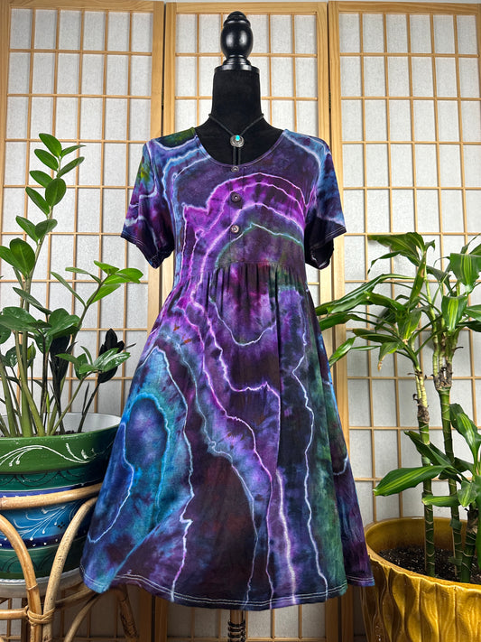 Button Babydoll Dress - MD/LG