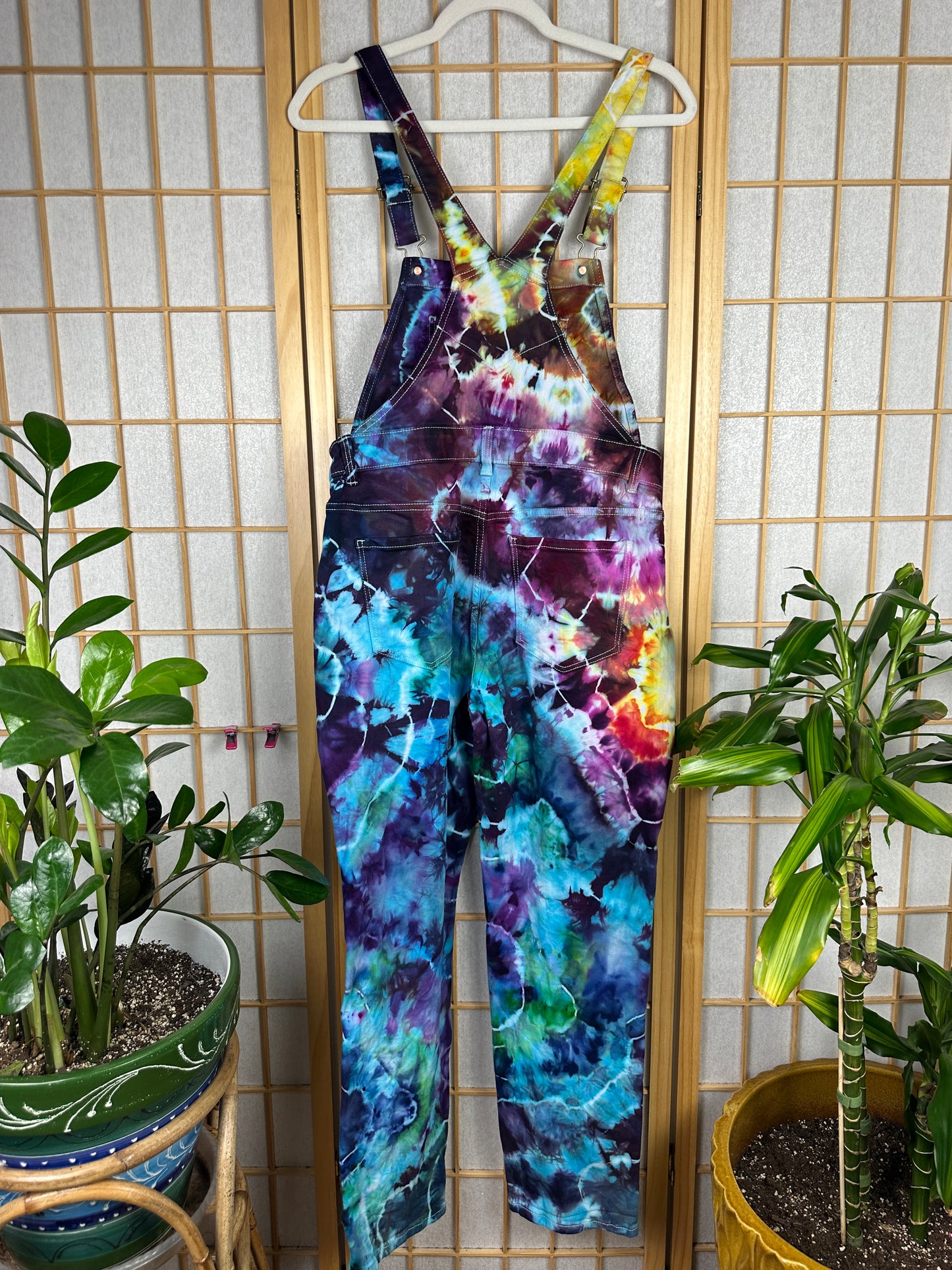 Denim Overalls - Size 6