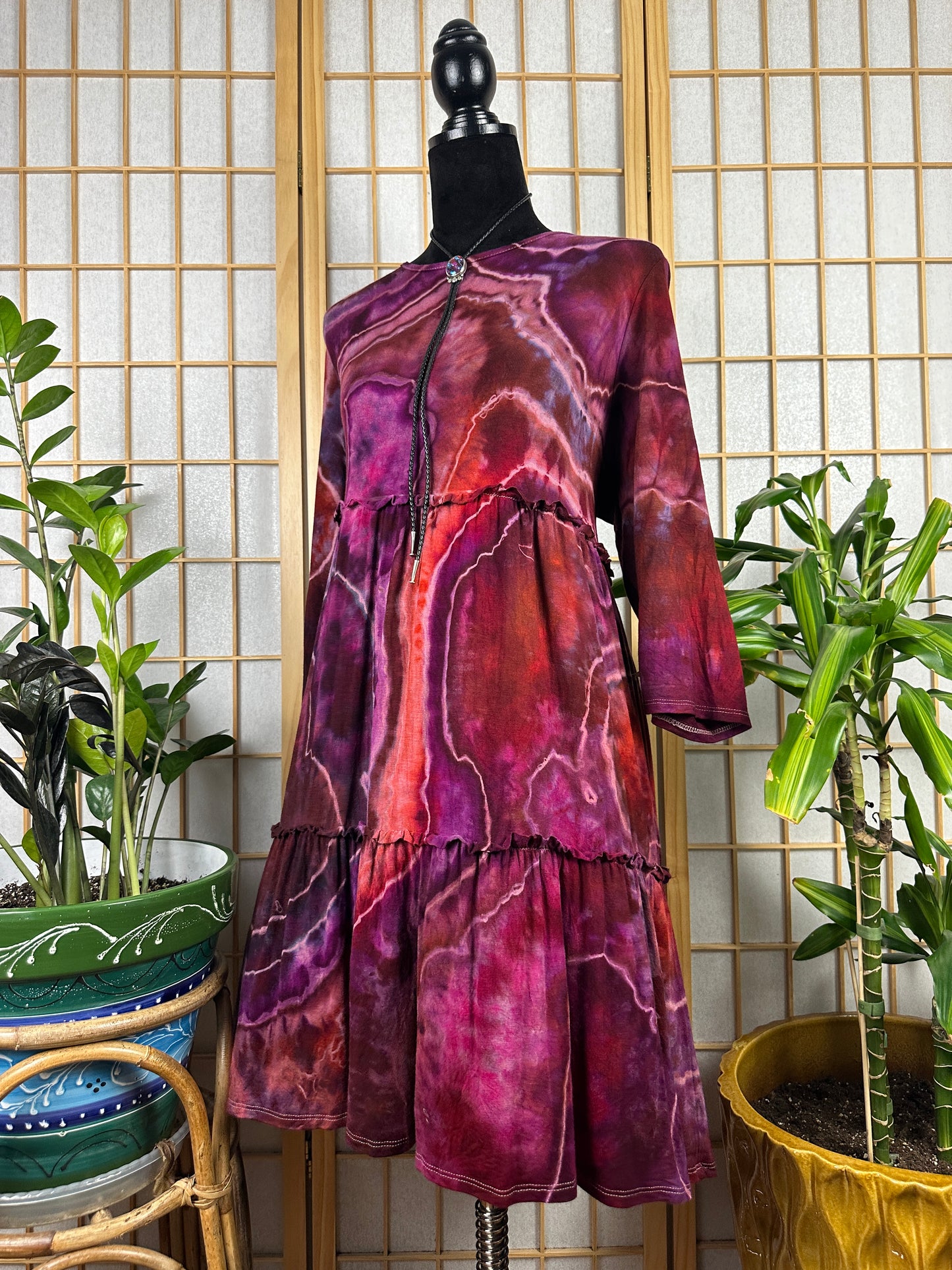Tiered Swing Dress - 2X