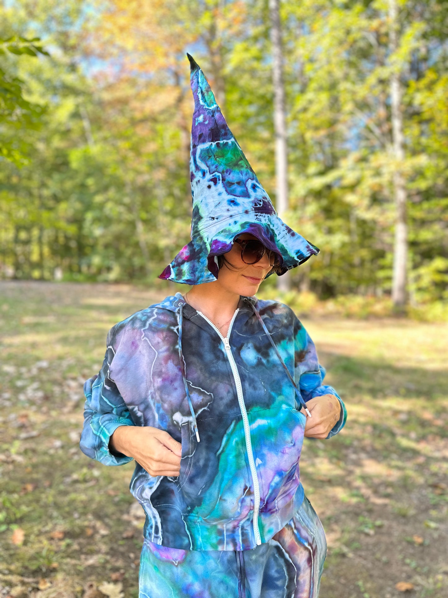 Cotton Witch Hat - SMALL (19in)