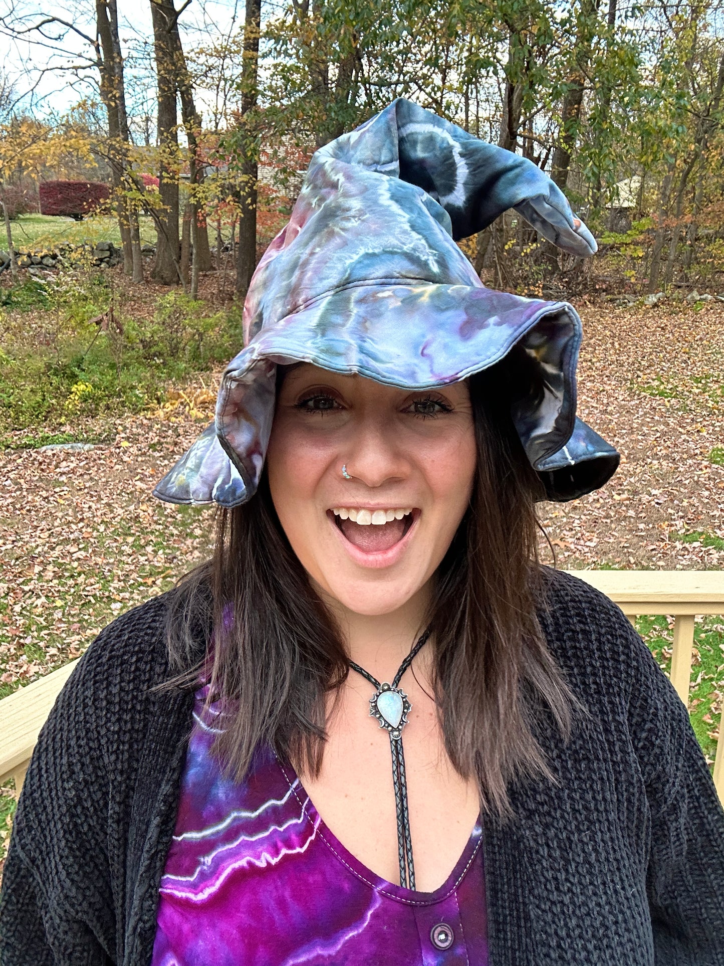 Cotton Witch Hat - MD/LG (23in)