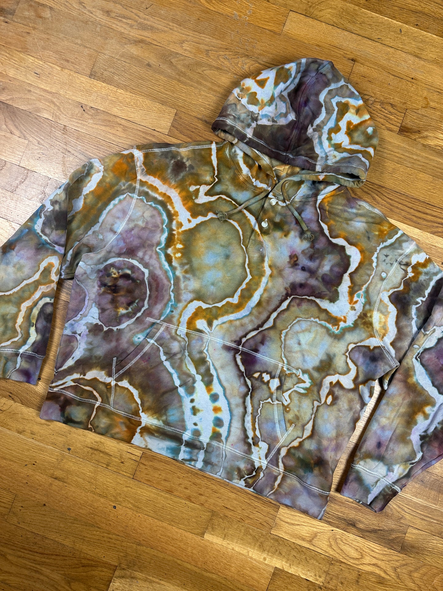 Button hoodie - XL/1X