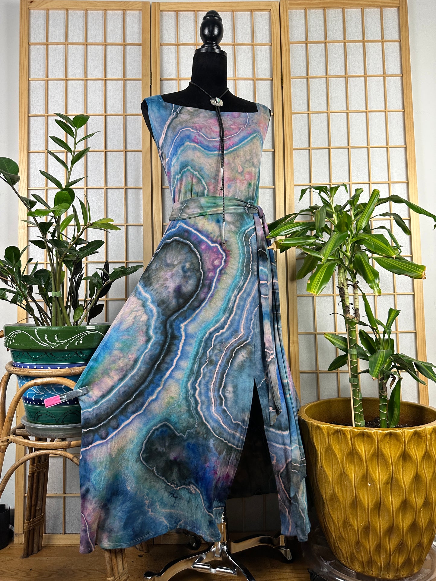Belted Midi - 2X/3X