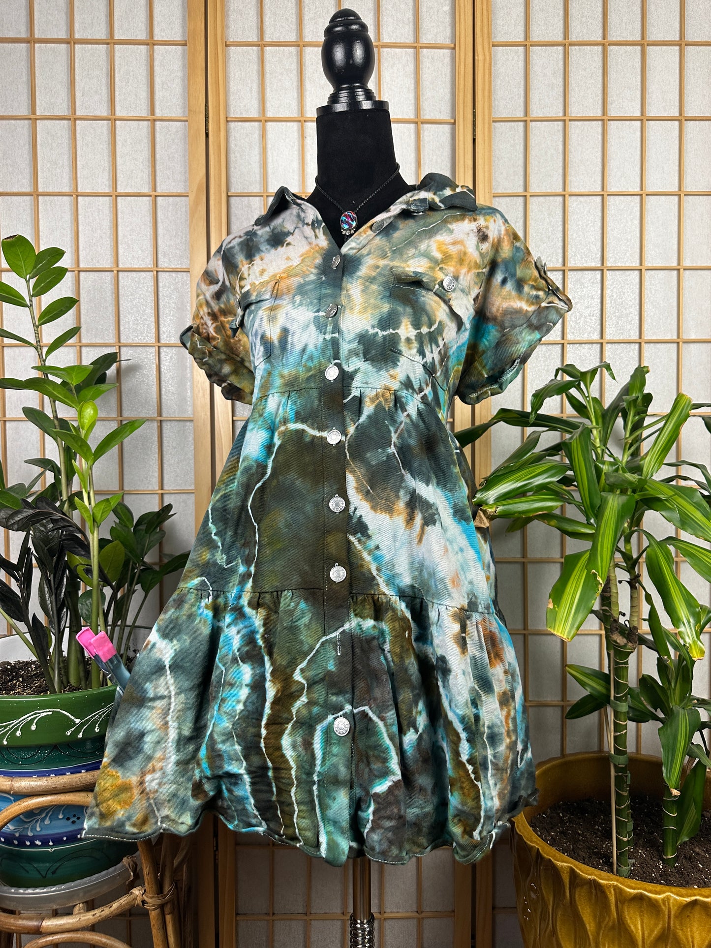 Denim Spinner Dress - MD/LG