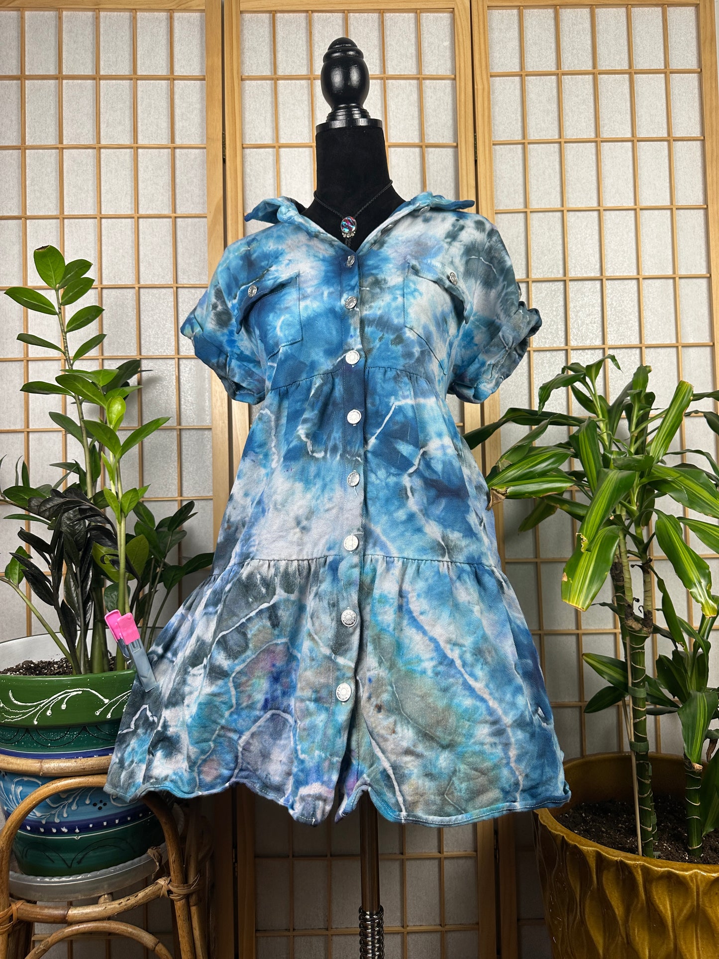 Denim Spinner Dress - MD/LG