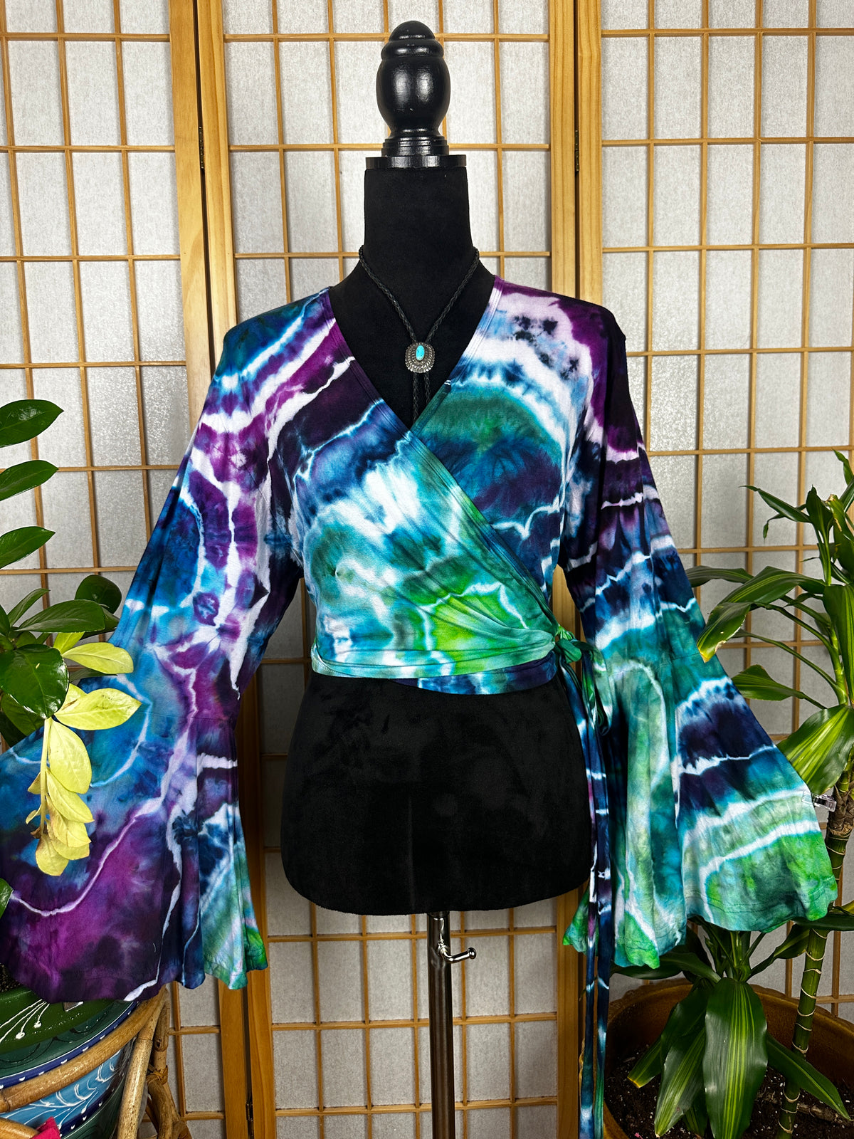Janis Wrap Top - 2X/3X