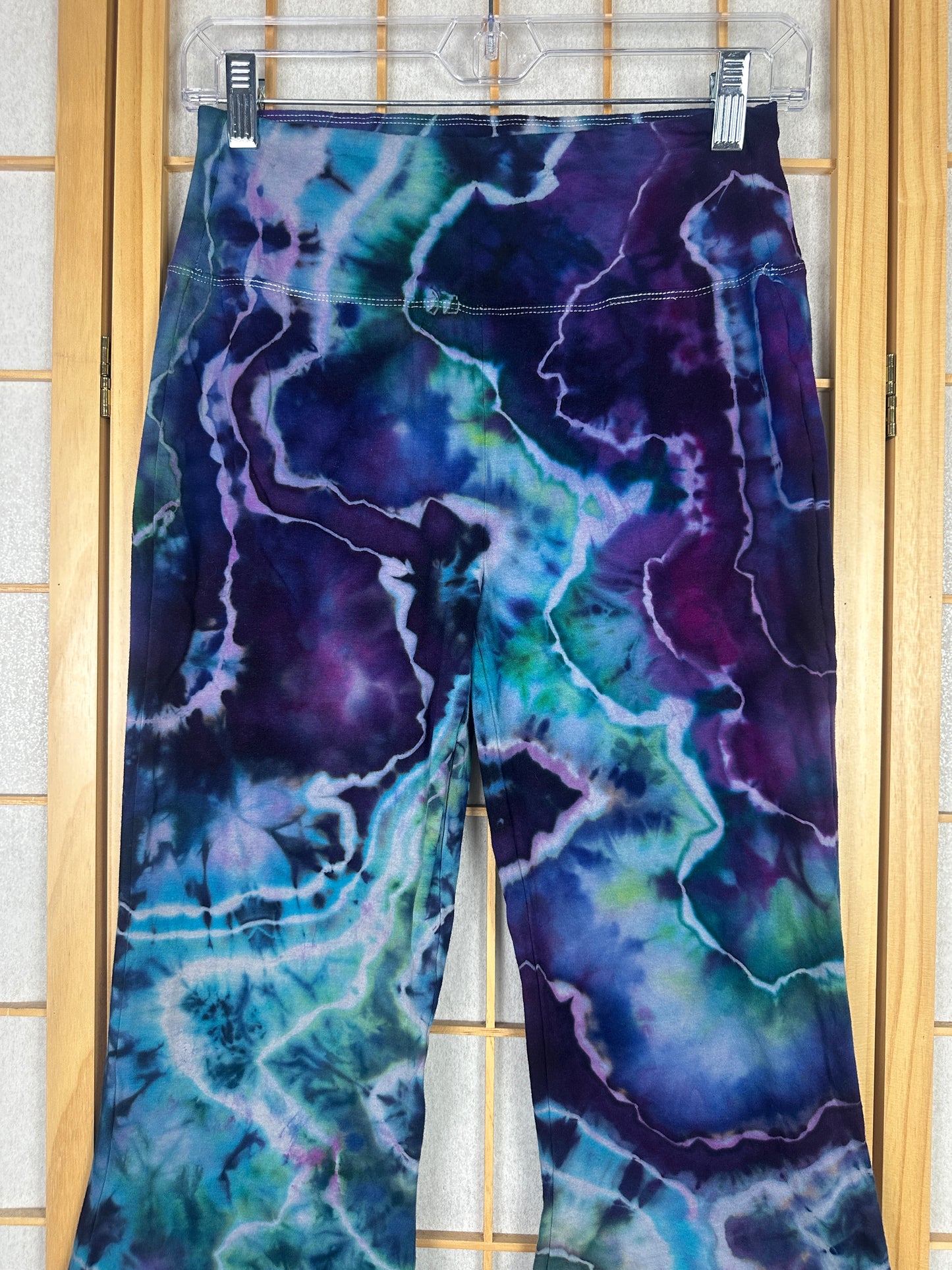 Raw Hem Yoga Pants - MEDIUM