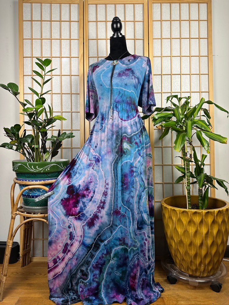 Spring Maxi Dress - 2X/3X