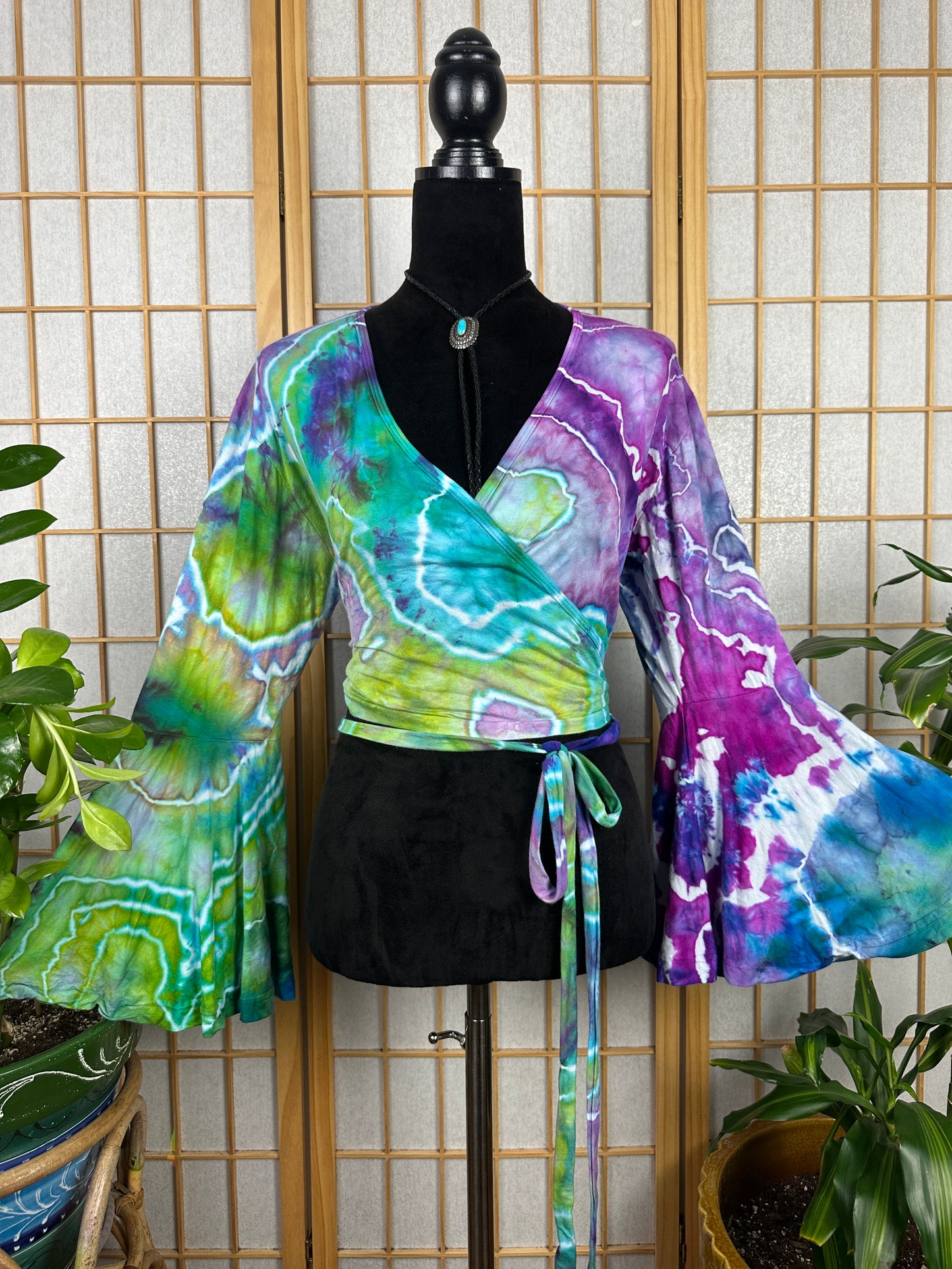 Janis Wrap Top - 2X