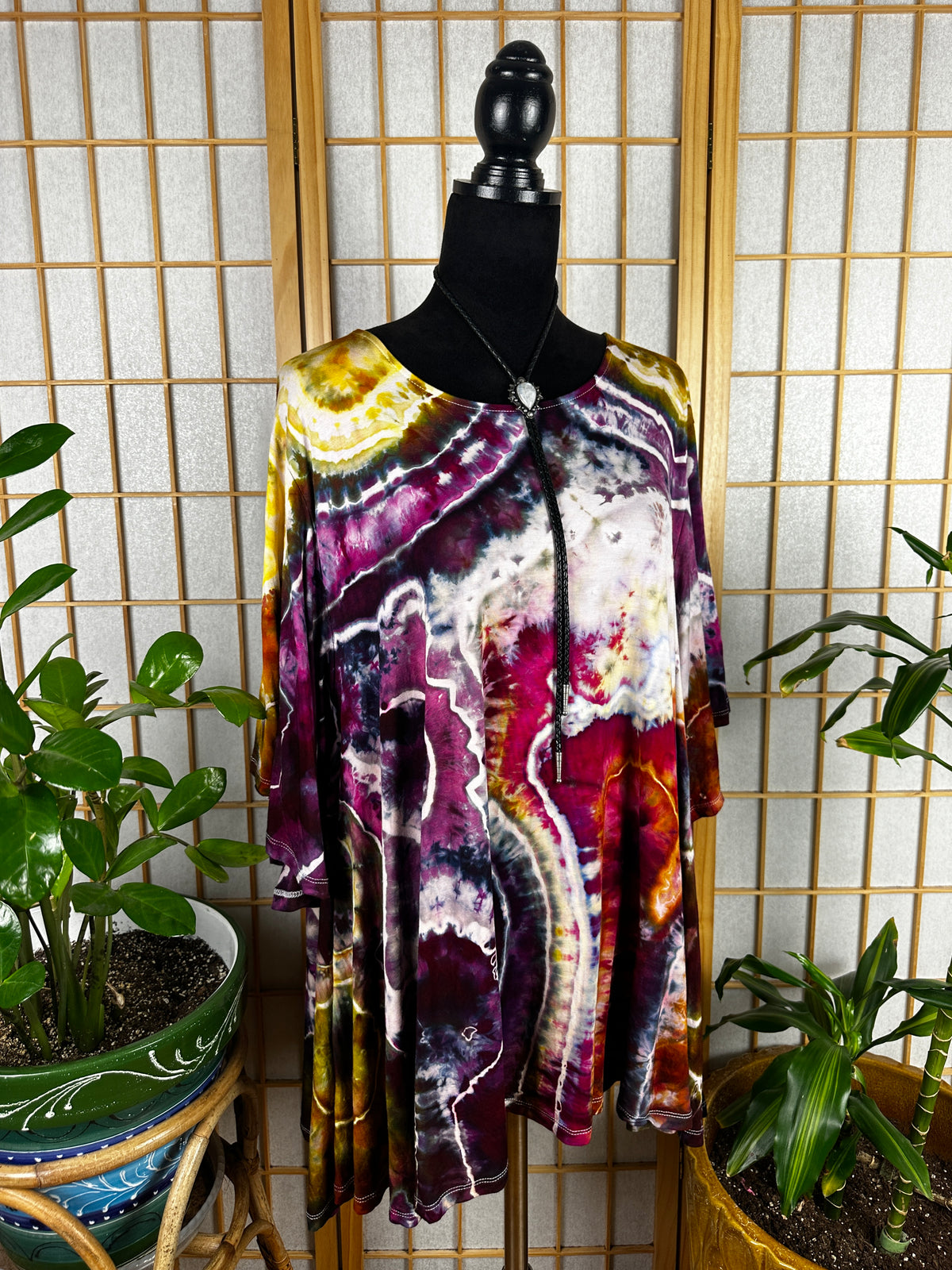 1/2 Bell Sleeve Top - 3X