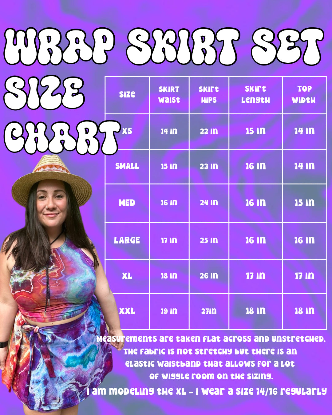 Wrap Skirt Set - 4X
