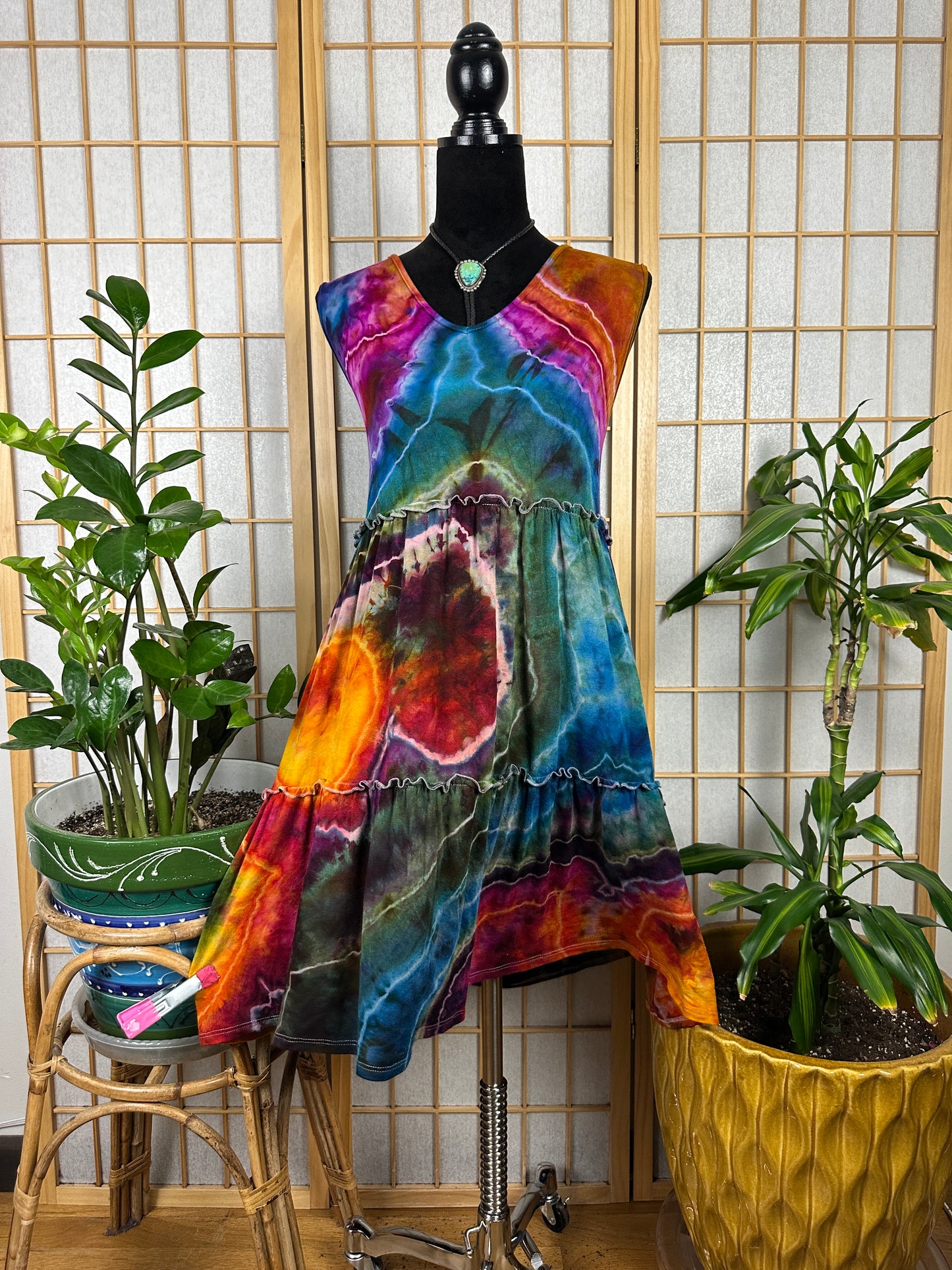 Tiered Tank Dress - XL/1X