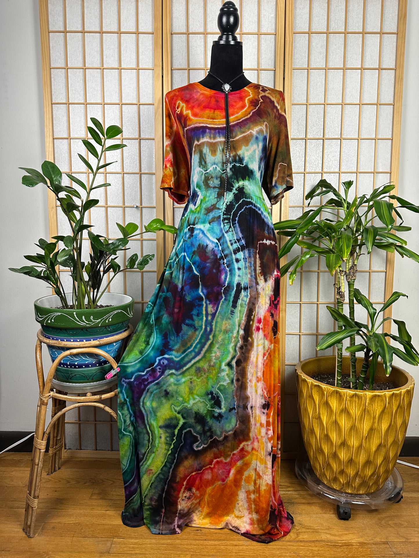 Spring Maxi Dress - XL/1X