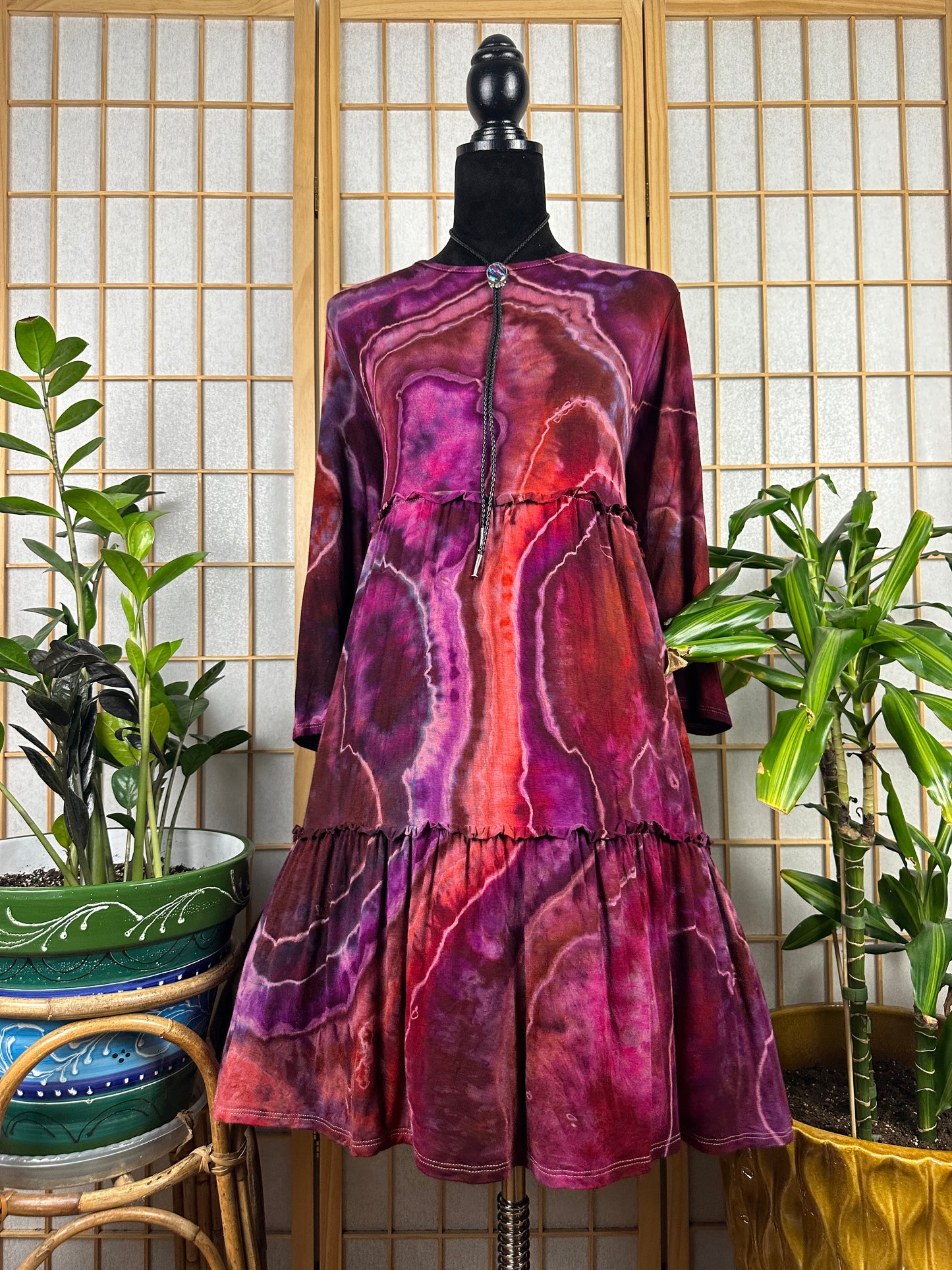 Tiered Swing Dress - 2X
