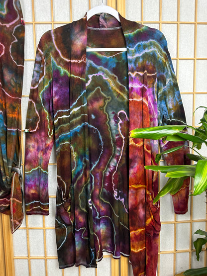 Pocket Cardigan/Tie Jogger Set - MEDIUM