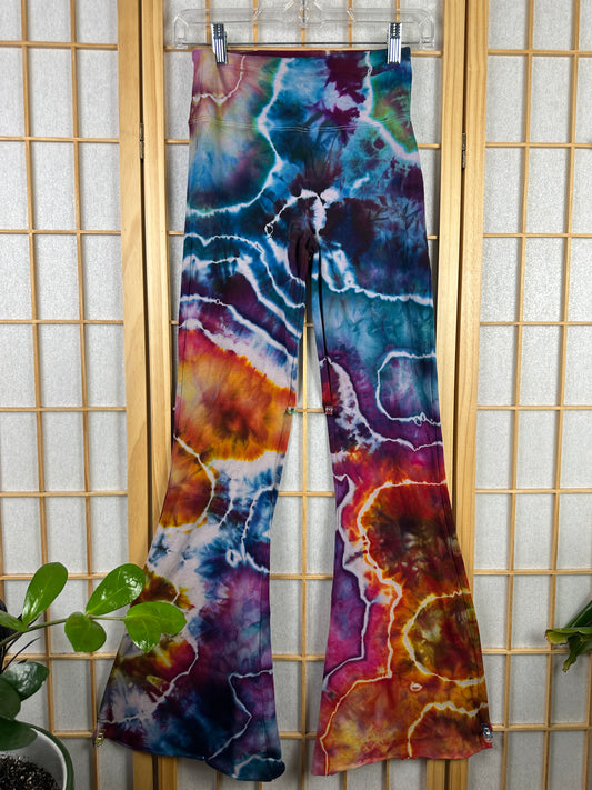 Raw Hem Yoga Pants - XS