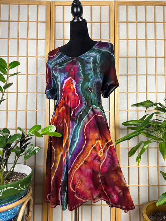 Button Babydoll Dress - MD/LG