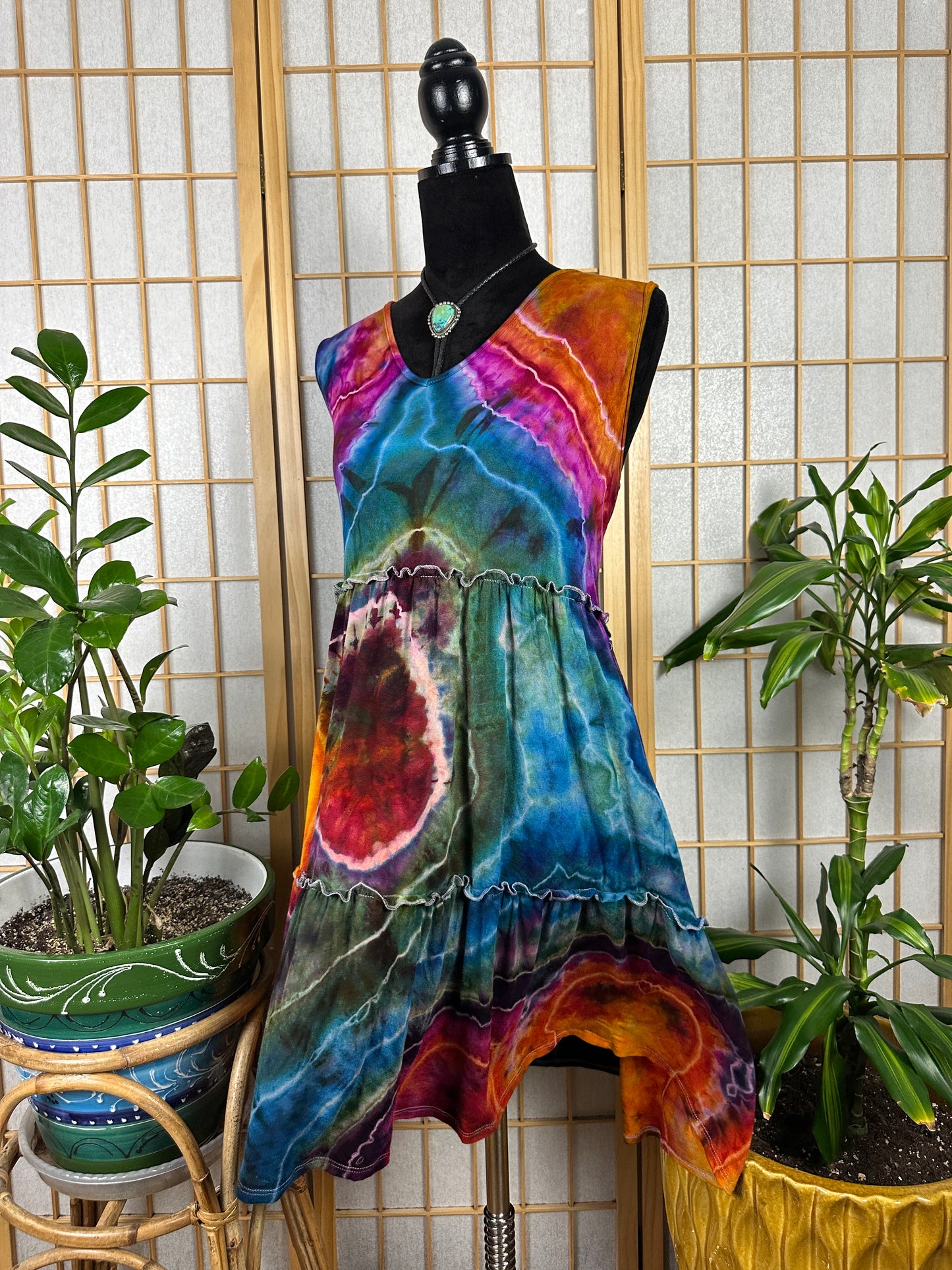 Tiered Tank Dress - XL/1X