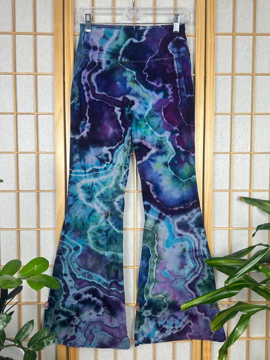 Raw Hem Yoga Pants - MEDIUM