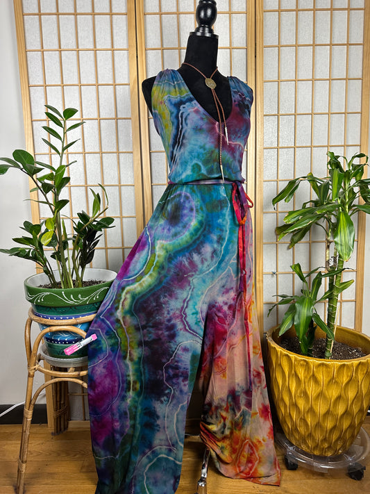 Belted Jumpsuit - 4/5X