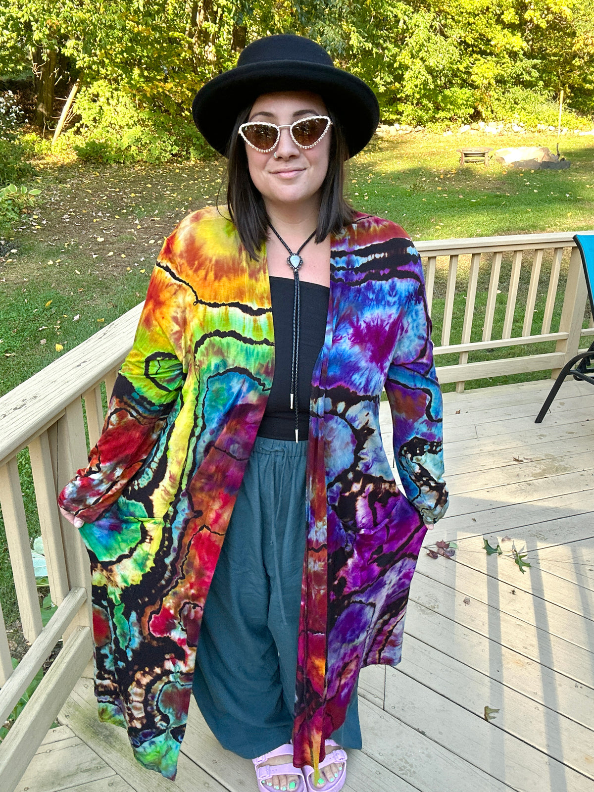 Reverse Pocket Duster - 2X/3X *Discounted due to DEFECT*
