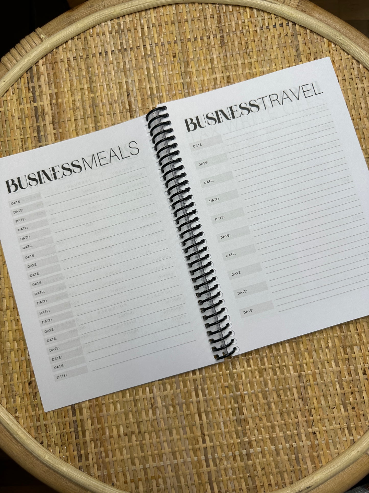 2025 Tie Dye Small Business Planners (Multiple Options)