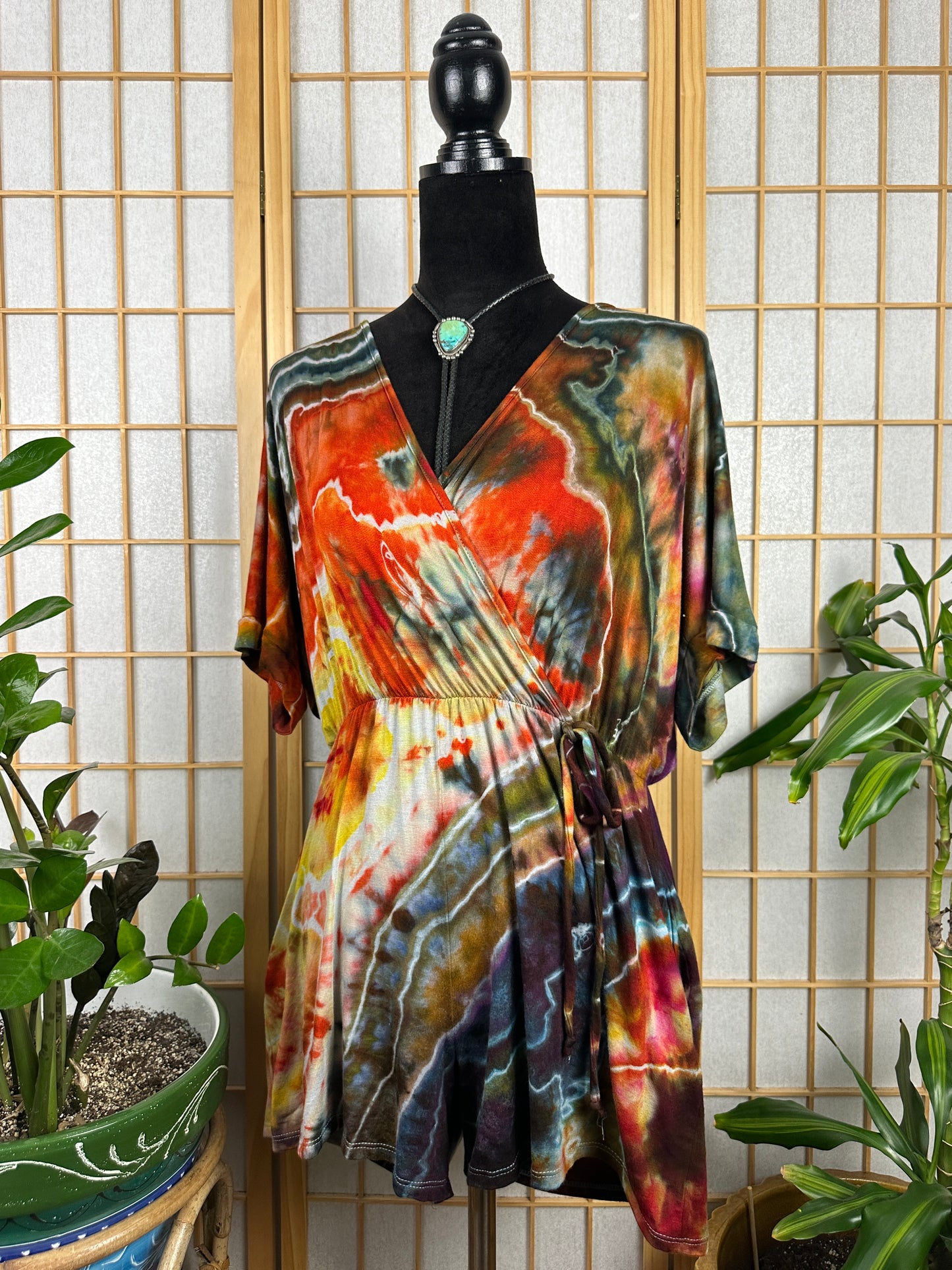 Wrap Romper - LARGE