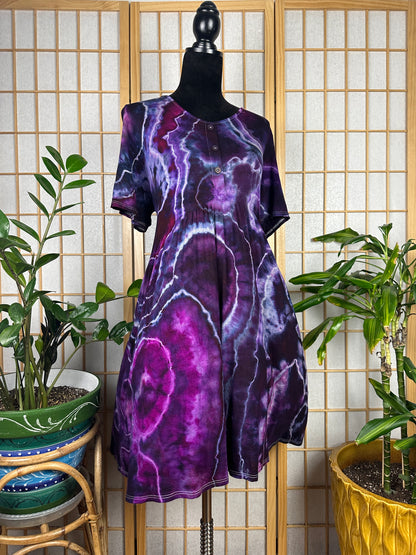 Button Babydoll Dress - XL/1X