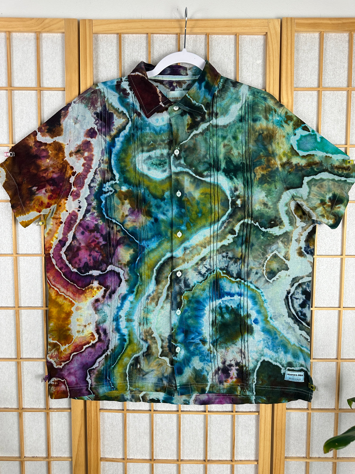 Cotton Button Down - LARGE