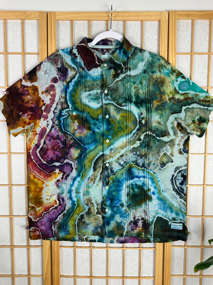 Cotton Button Down - LARGE
