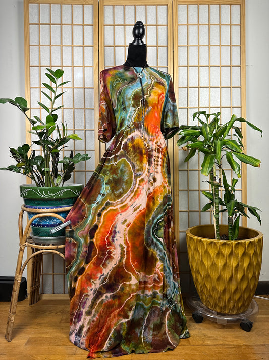 Spring Maxi Dress - 2X/3X