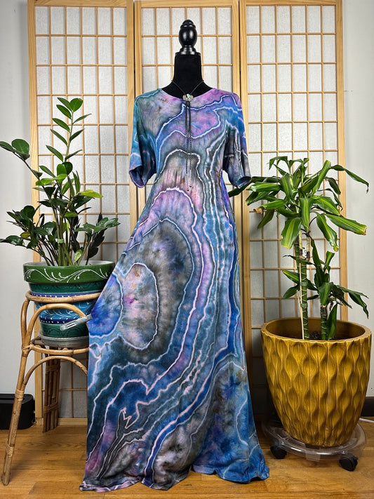 Spring Maxi Dress - 1X/2X