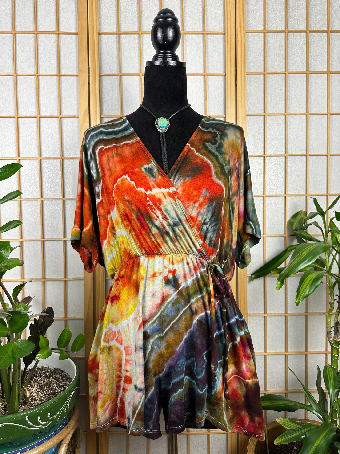 Wrap Romper - LARGE