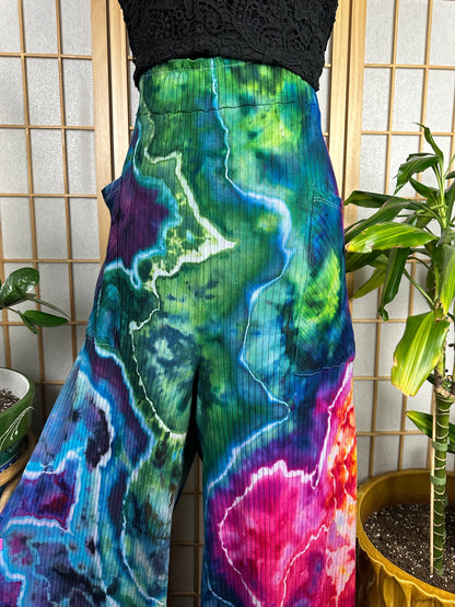 Ribbed Palazzo Pants - 3X