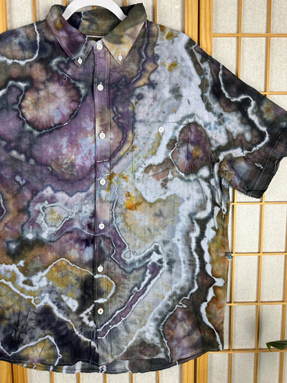 Linen Button Down - XL