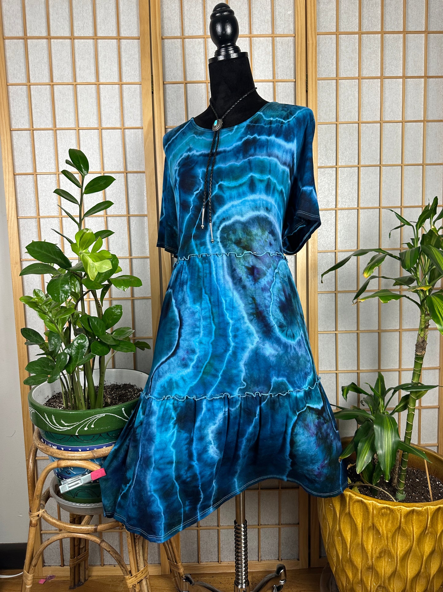 Tiered Tee Dress - 3X
