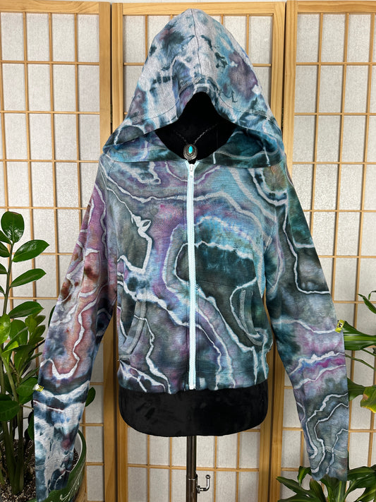 Boxy Zip Hoodie - MEDIUM