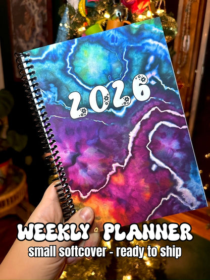 2026 WEEKLY Planner - A5 Spiral Softcover (READY TO SHIP)