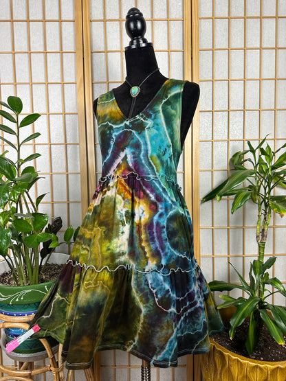 Tiered Tank Dress - SMALL