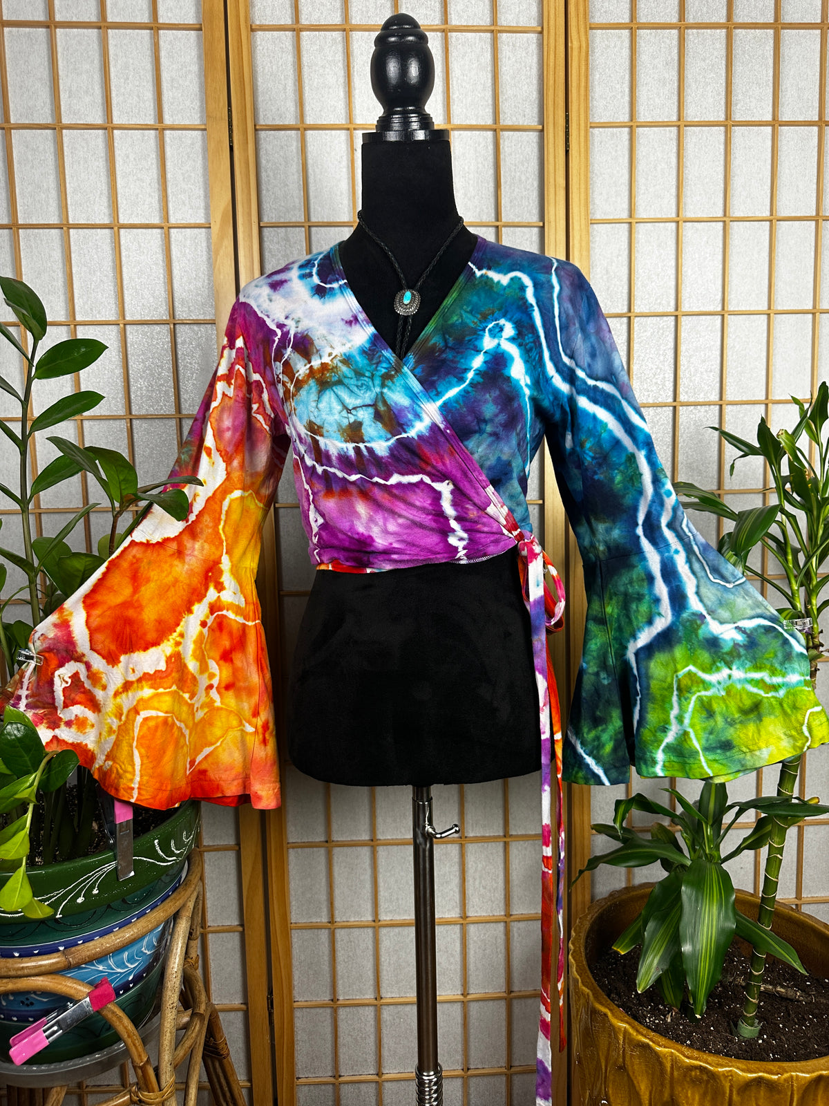 Janis Wrap Top - LG/XL