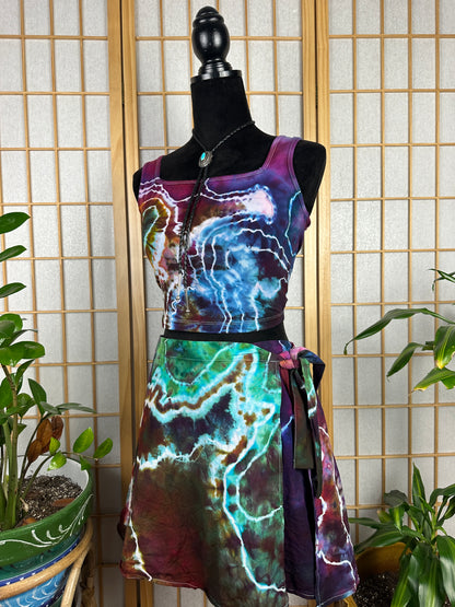 Wrap Skirt Set - LG top/XL bottom