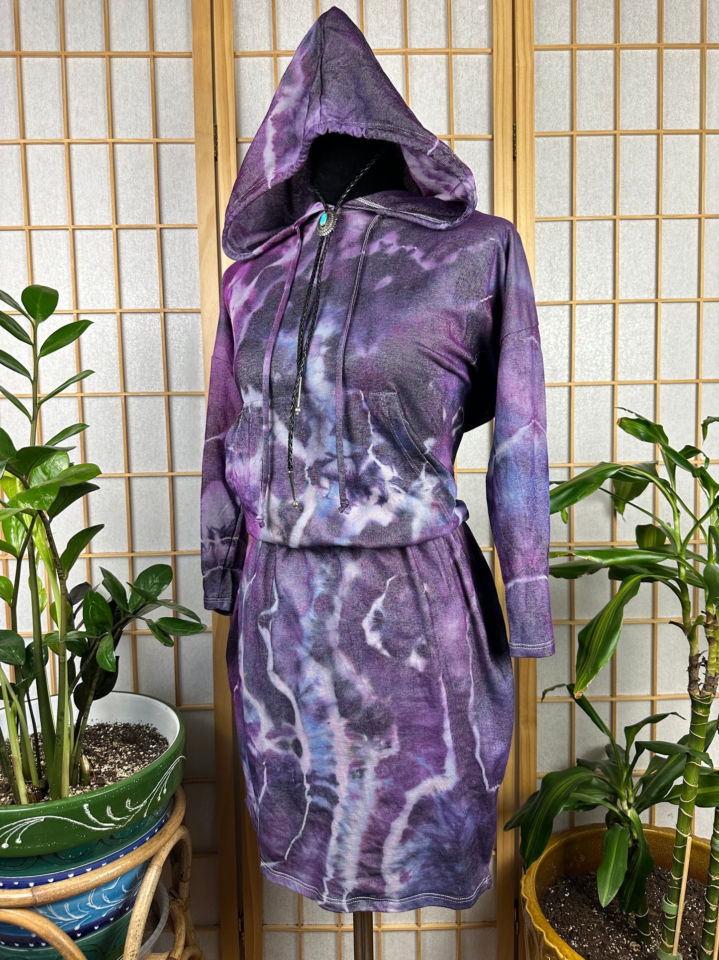 Hoodie Mini Dress - MEDIUM