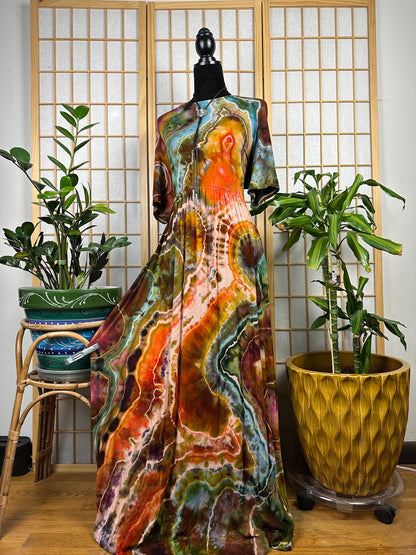 Spring Maxi Dress - 2X/3X