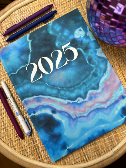 2025 Tie Dye Weekly Planners (Multiple Options)