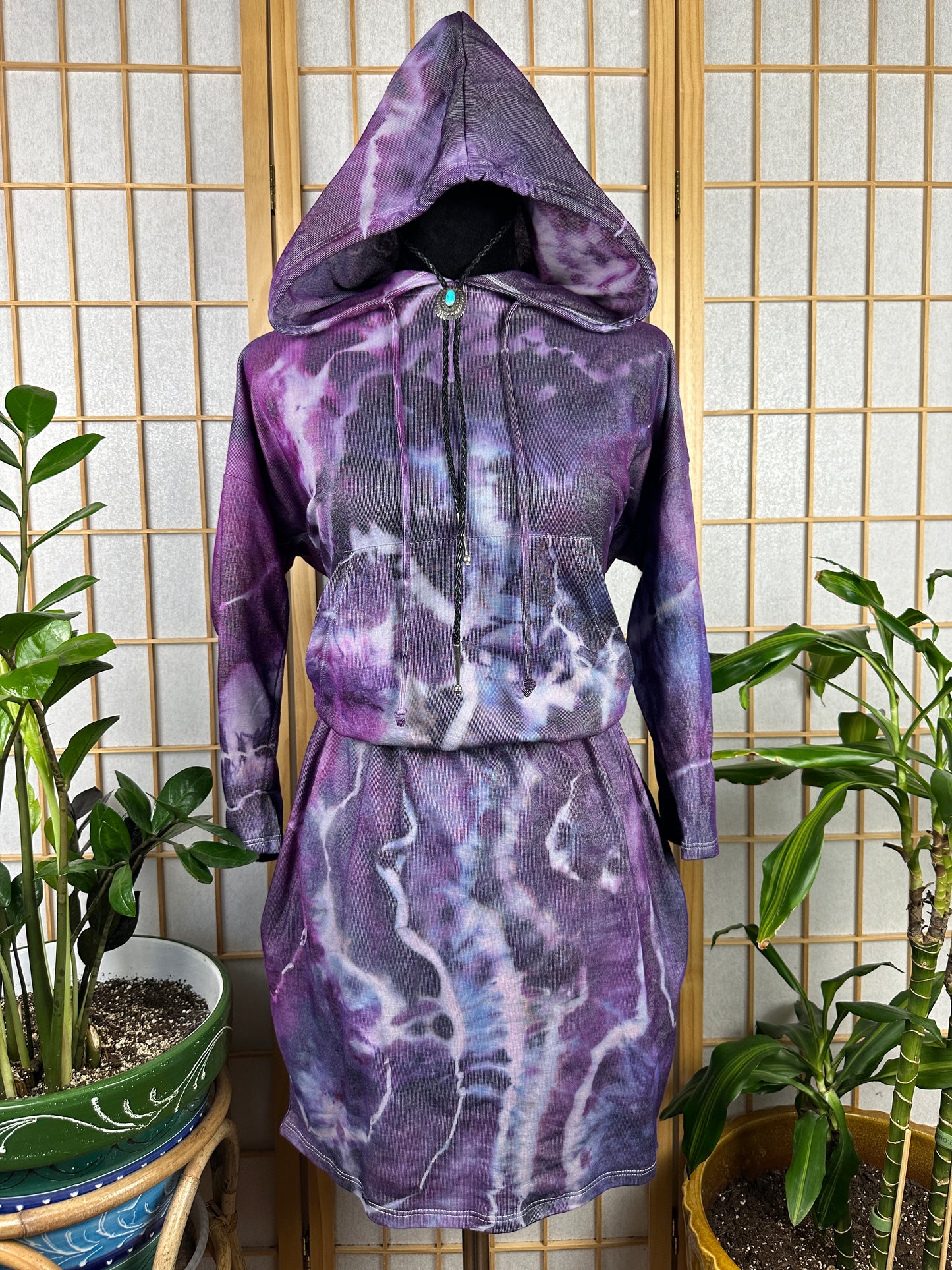 Hoodie Mini Dress - MEDIUM