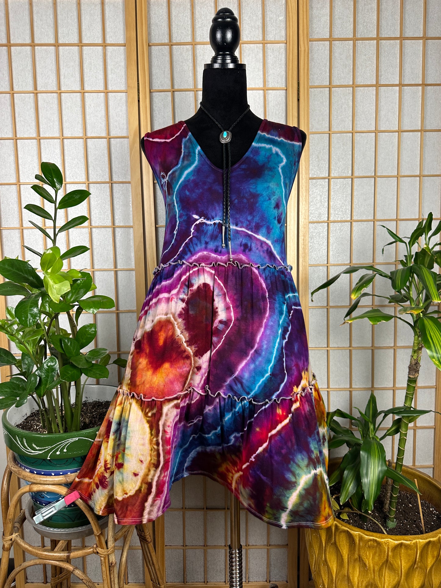 Tiered Tank Dress - XL/1X