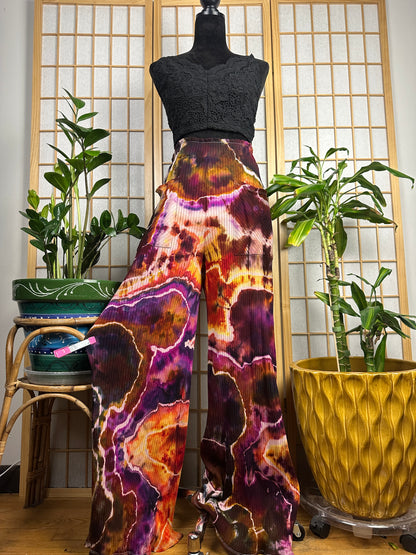 Ribbed Palazzo Pants - LARGE