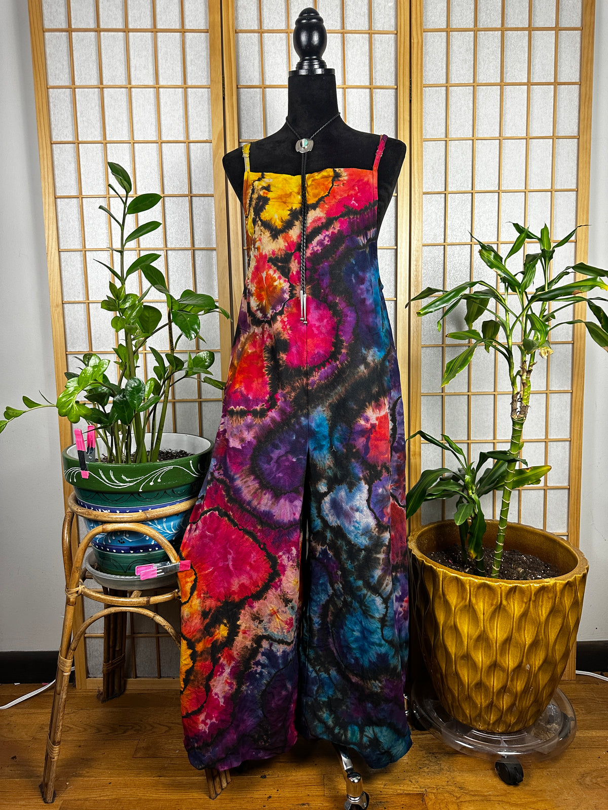 Reverse Cotton Overalls - SMALL