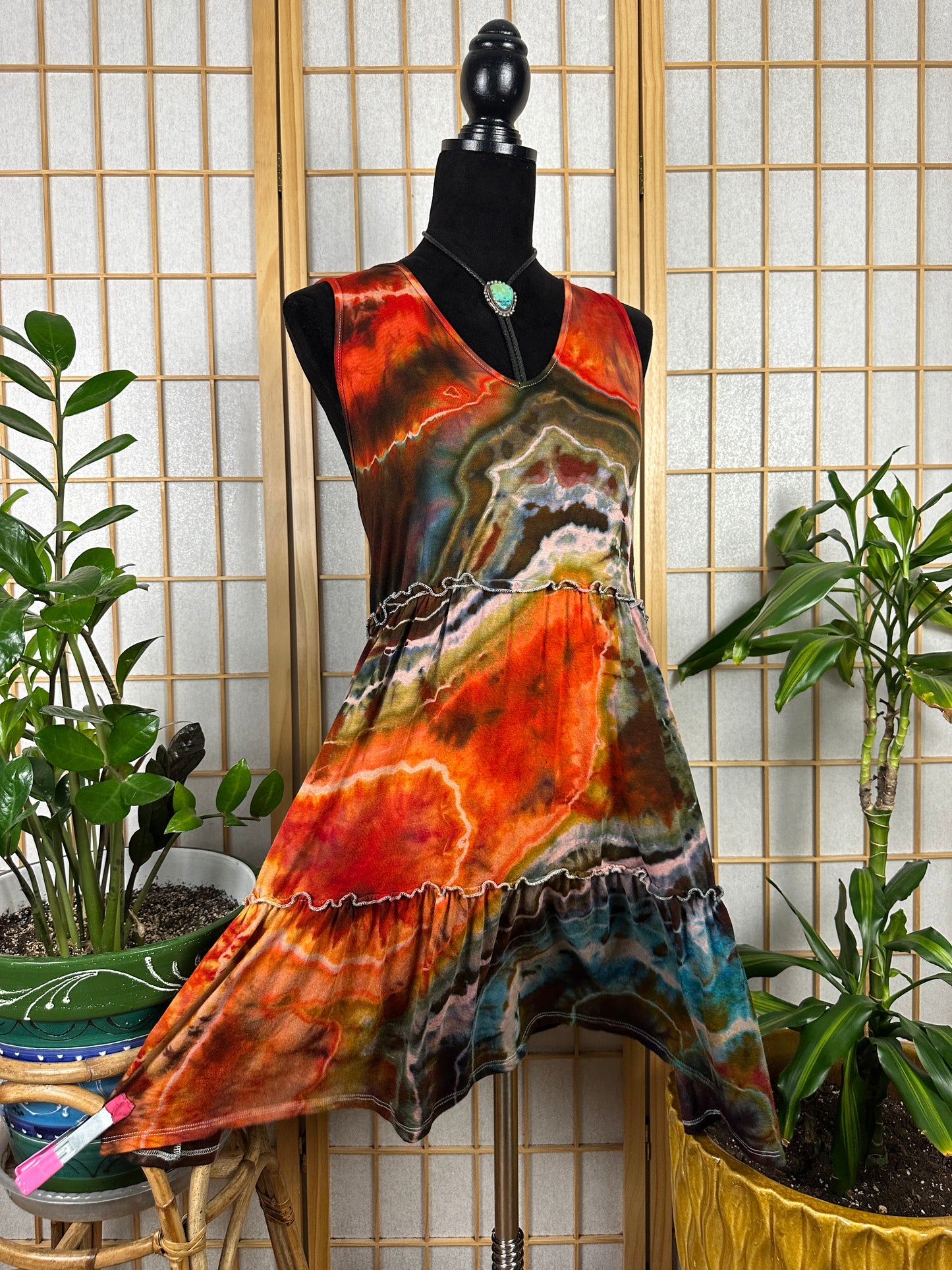 Tiered Tank Dress - MEDIUM